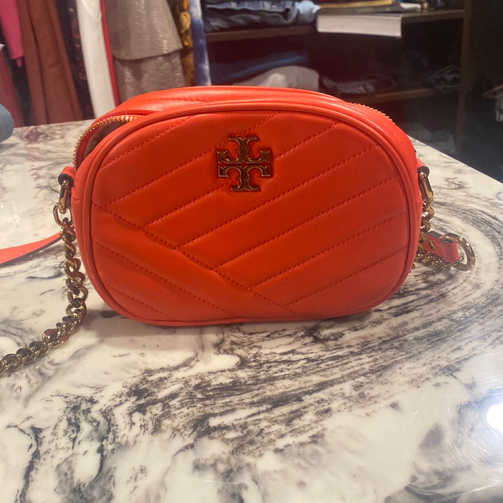 Tory Burch Coral Kira Camera Bag